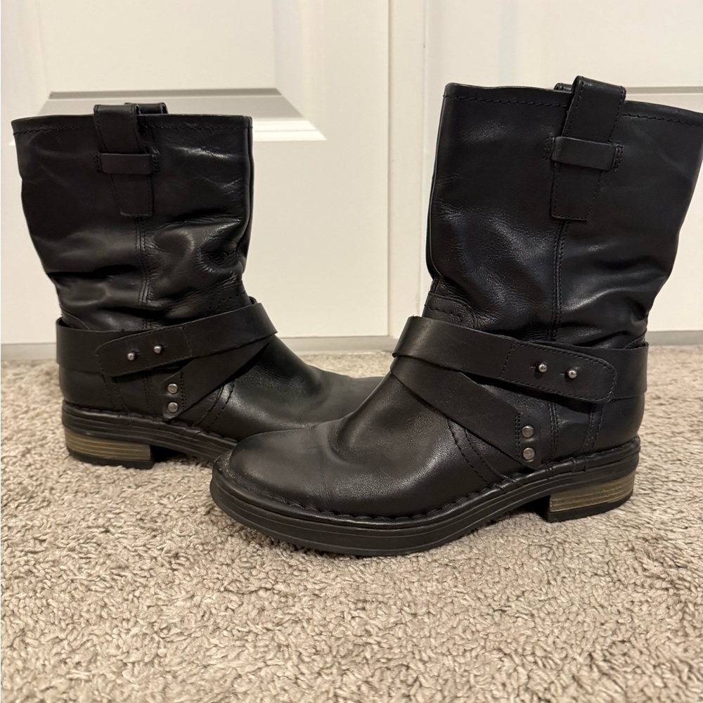 *bought in Paris France* San Marina Black boots. Europe size 38 women’s